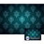 Papier peint adhésif auto-adhésif moderne pour la chambre à coucher avec imprimé victorien bleu sarcelle Peel and Stick L 144 po x l 100 po-2102783117