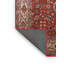 Tapis oriental orange / brun-1965493895