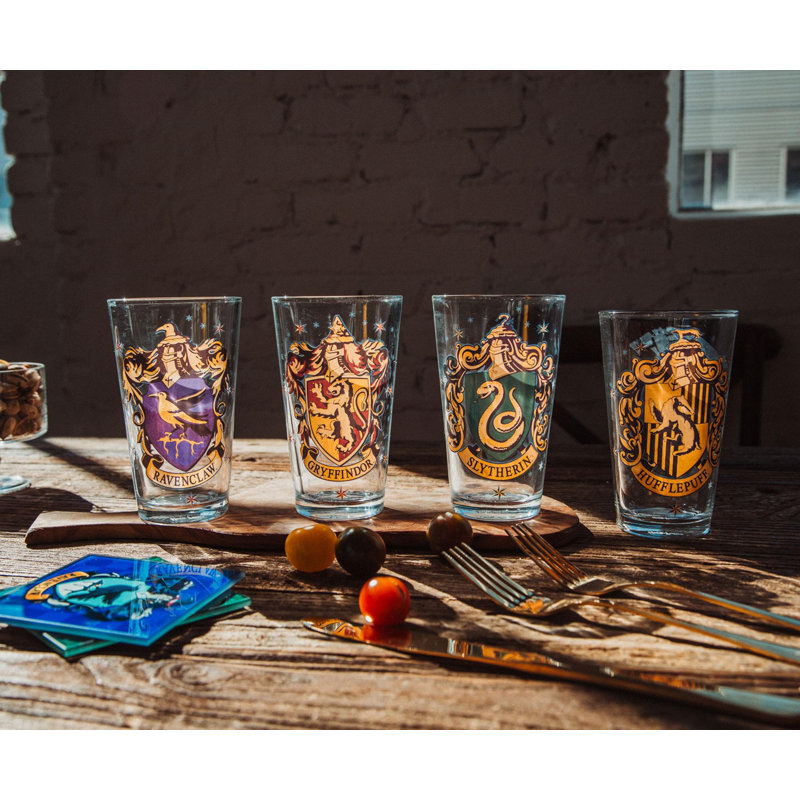 4 pièces 16 oz. Ensemble de verres en verre