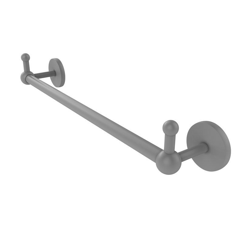 Barre à serviettes murale Dalston, Gris mat, H 3,3 po x l 36 po x P 3,8 po
