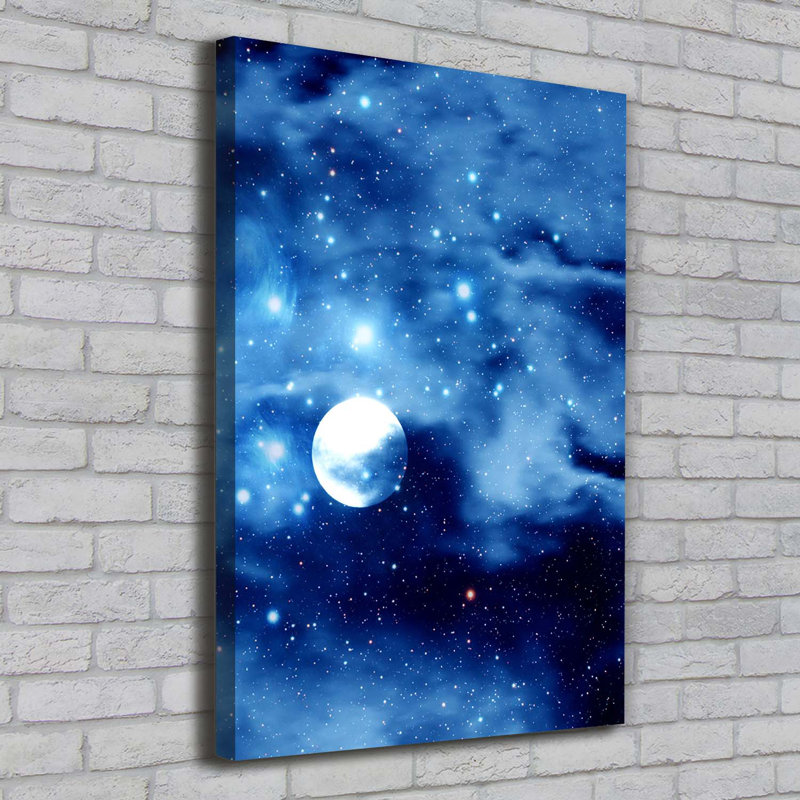 Full Moon - Wrapped Canvas Print