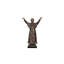 Bronze Pope John Paul Table Top Sculpture