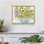 Printemps, accent floral II, reproduction encadrée