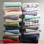 Drap simple TG 3 pièces - 100% molleton, paroisse ultra douce et confortable, boulochage, lavable à la machine, drap plat, secteur de taie d'oreiller ajustée, avec draps plats