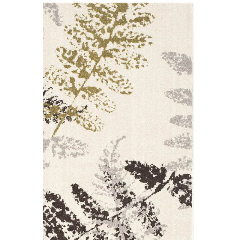 Avon Performance Floral Rug, Rectangle 4' x 5'7"
