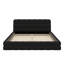 Lit plateforme en tissu d'ameublement-1003659356