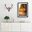 Sunlight Through the Forest - Picture Frame Painting Print-55614008-55614011