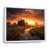 White Picture Framed