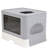 Plastic Litter Box Enclosure with Scoop