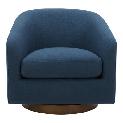 Fauteuil club pivotant en polyester 31 po.