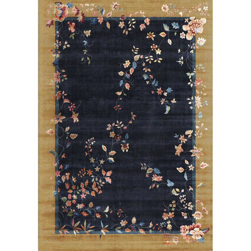 Amini Floral Area Rug, Rectangle 200 x 290cm