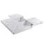 Table basse en placage de marbre