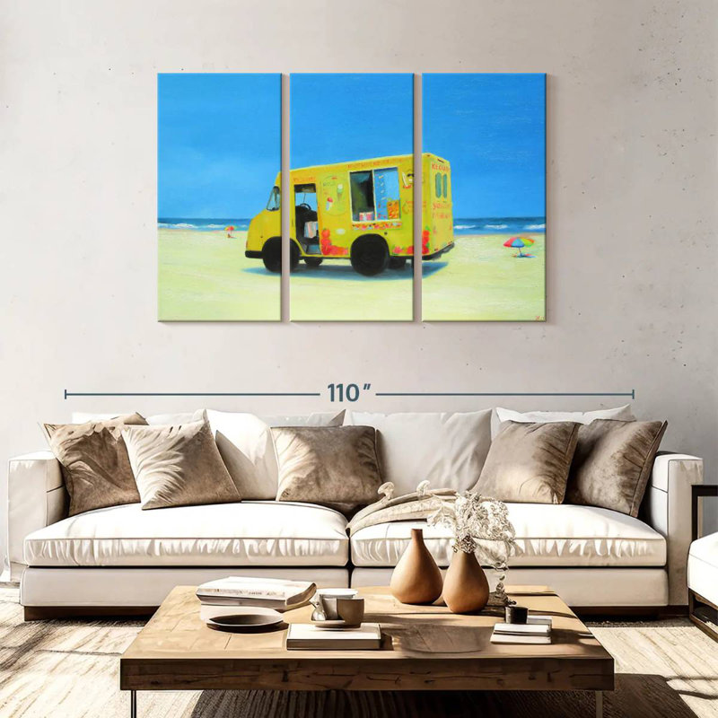 Gillard Ice Cream Truck, 48" H x 74" W