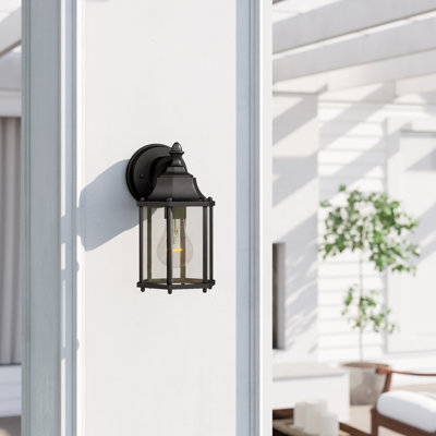 Lanterne murale d'extérieur à 1 ampoule Mahtotopa H 10,25 po