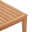 Table basse d'extérieur en bois d'acacia Norwyn