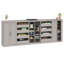 Système de rangement modulaire en bois à 18 tablettes l 106,97 po-98788124