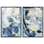 Coastal Feel Set High-Gloss Frameless Acrylic Glass Wall Art Abstract Print by Oliver Gal, Ready to Hang, 10 x 15-494663896-494663897
