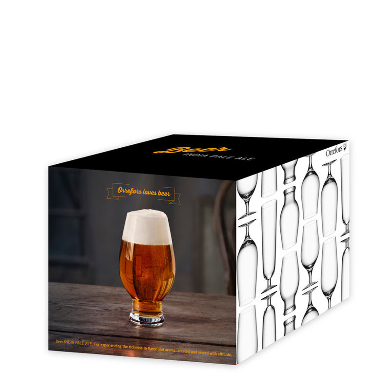 Verre pilsner très grande en cristal 16 oz en cristal de bière inde pâle ale