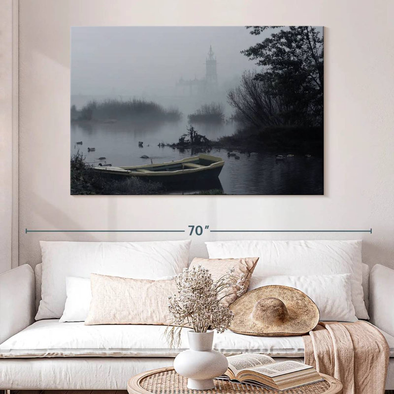 Hitzel Ponte De Lima River, 34" H x 51" W