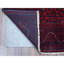 Tapis oriental rouge à motif géométrique en laine noué à la main 3 pi 3 po x 4 pi 8 po 62FA6B59A72548A0B57307B53EC232E9