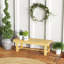 Banc de jardin en bois Carnahagh