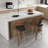 26'' Modern  Swivel  Upholstered Counter Stool-103300196