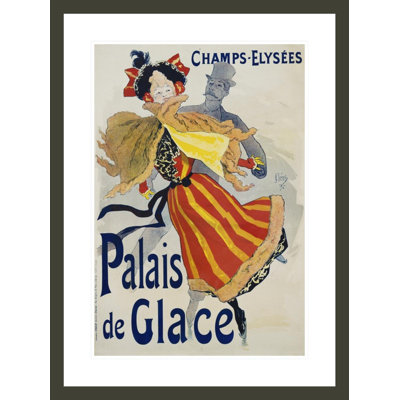 Palais de Glace Poster by Jules Chéret -Framed Giclee Print