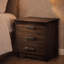 Ensemble de table de chevet 3 tiroirs Saguenay Wenge-1989859150