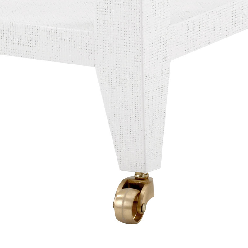 Isadora End Table, White