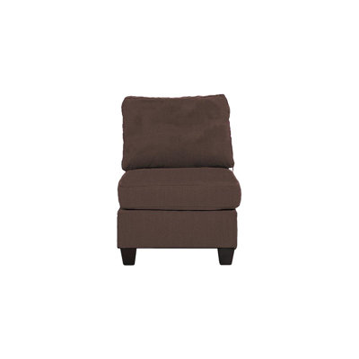 Chaise sans accoudoirs en tissu 1pc