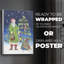 Folksy Father Christmas II - Impression sur toile seulement - NON CADRE-1482518134