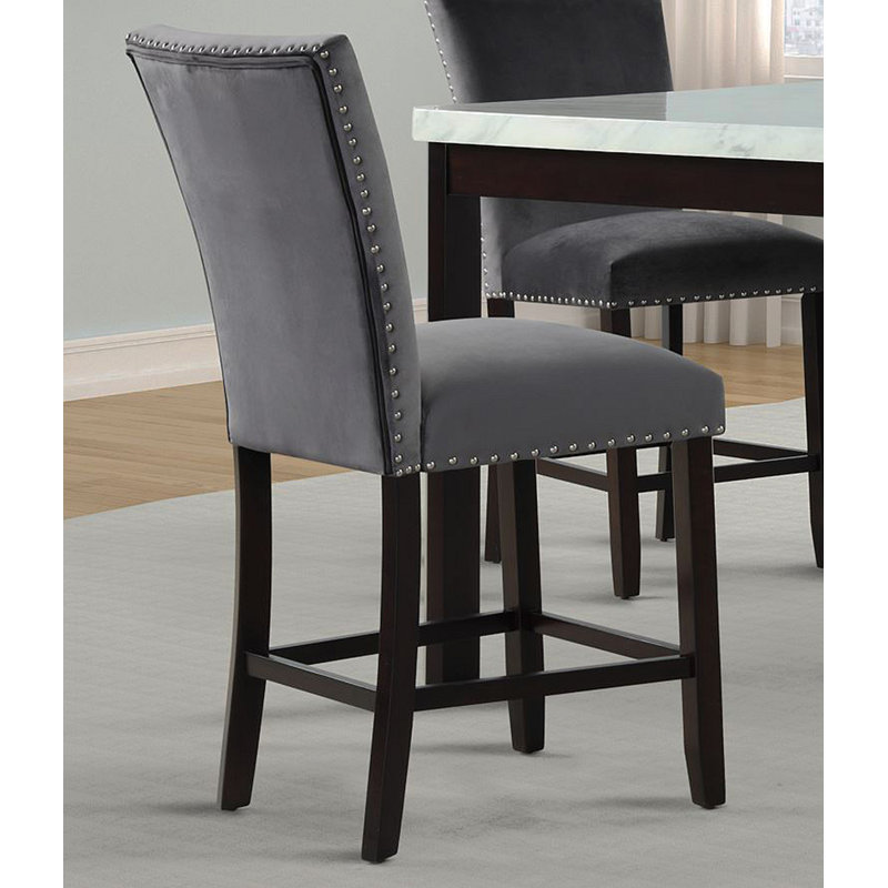 Tabouret gris 5 pièces Sapphire