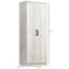 Armoire de rangement de salle à manger à 5 tablettes, garde-manger autoportant de 63 po avec 2 portes, blanc pour et pièce, portes