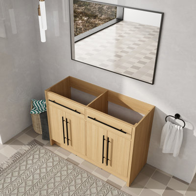 48'' Double Bathroom Vanity Base