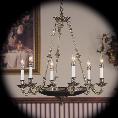 Wym 6 - Light Dimmable Classic / Traditional Chandelier