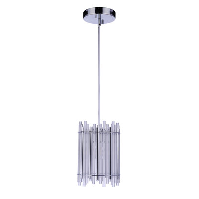 Luminaire suspendu cylindrique 1 lumière Afrim