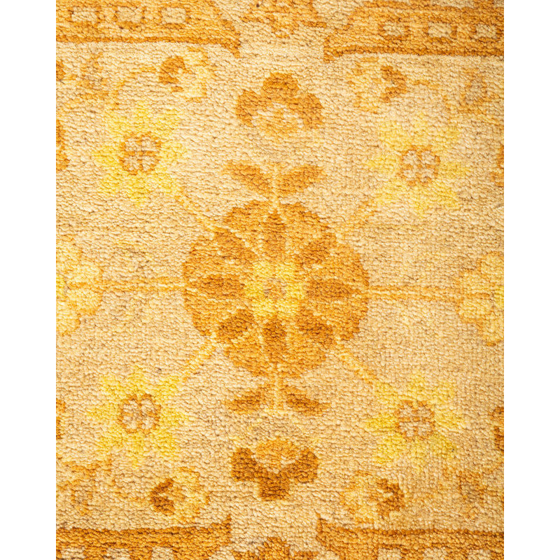 Vergel One-of-a-Kind 3' 0" X 11' 10" Hand Knotted Area Rug