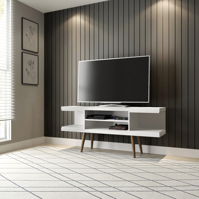 Meuble télé 53 po Utopia, 24.01"H x 53.14"L x 14.02"W, Blanc
