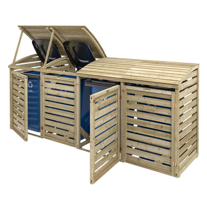 Wooden Bin Store