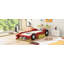 Lit plateforme simple avec roulettes-124917523
