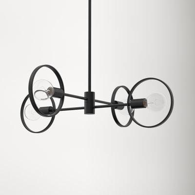 Alexandro 4 - Light Dimmable Sputnik Chandelier
