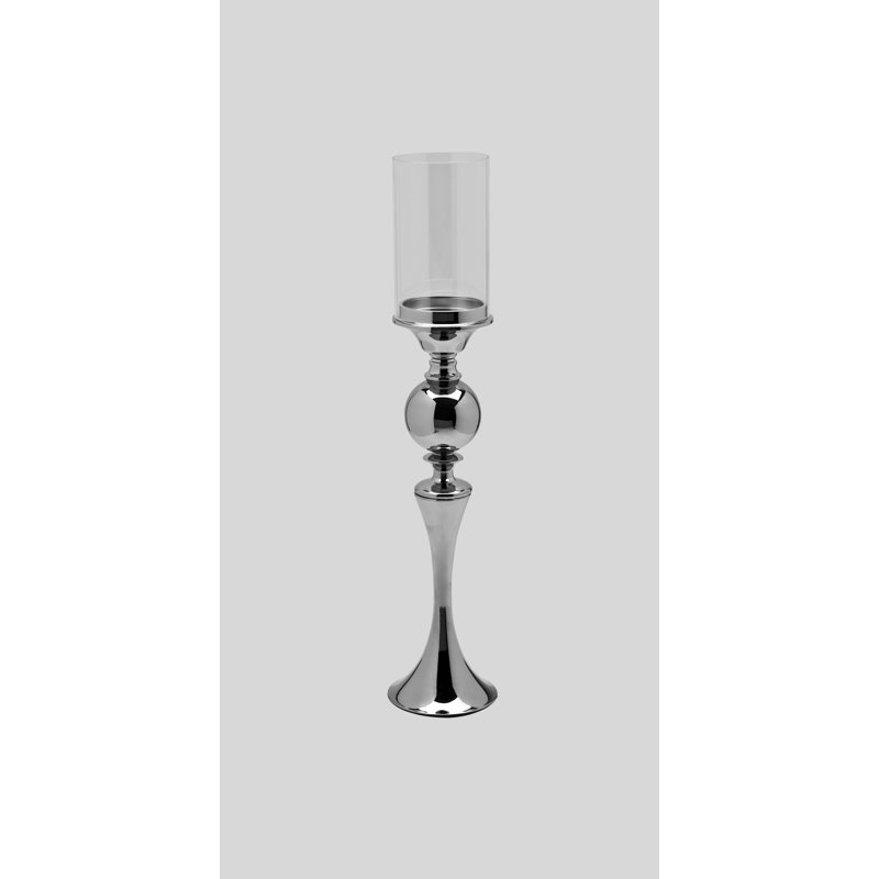Bougeoir en acier inoxydable