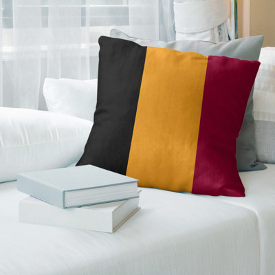 Striped Reversible Pillow Cover