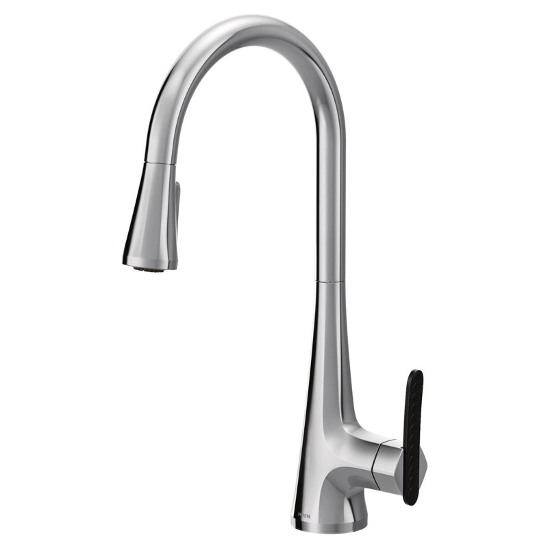 Robinet de cuisine à poignée simple Sinema, Chrome
