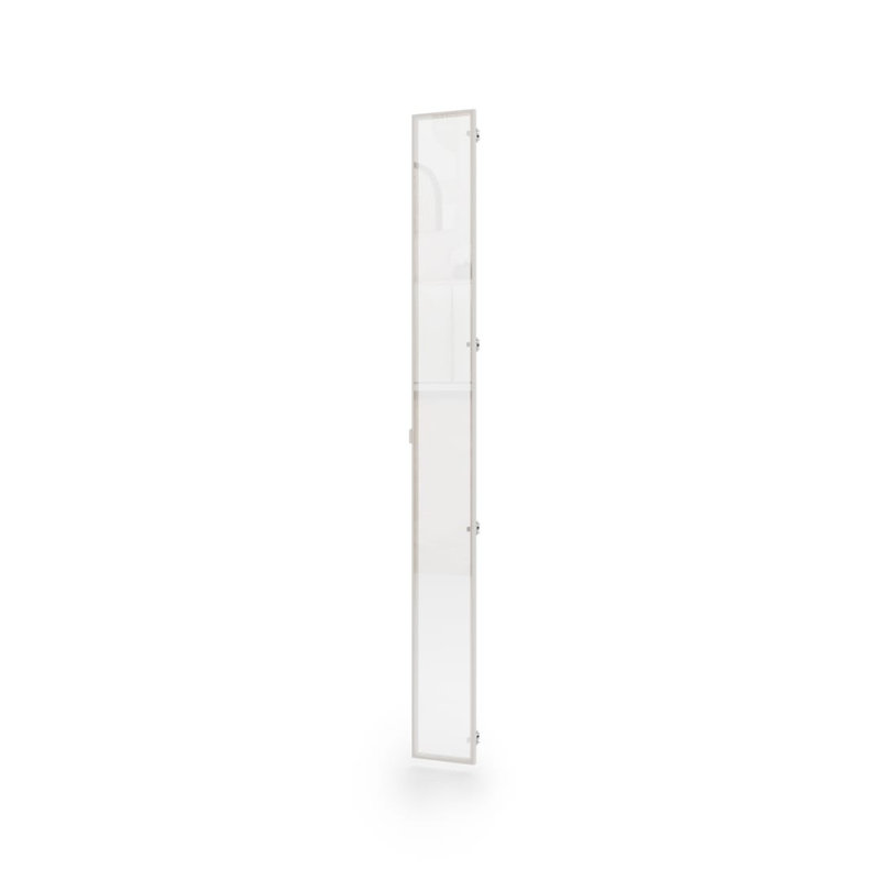 Optional Door for Bookcase - Transform Open Shelving into a Glazed Display, 250mm x 2280mm