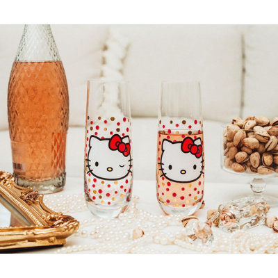 Ensemble de verres Hello Kitty 2 pièces