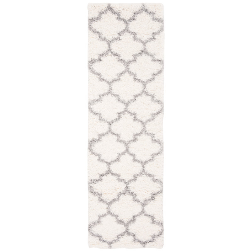 Mackinnon Shag 800 Performance Geometric Rug, Runner 2'3" x 8'