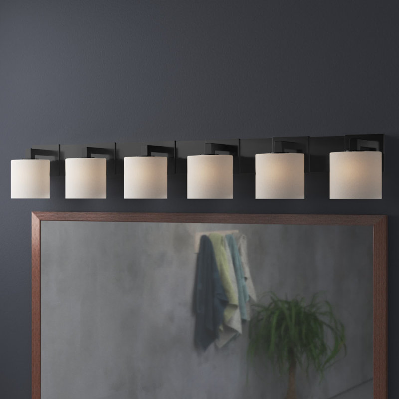 Casson 6 - Light Vanity Light, Matte Black, Oval
