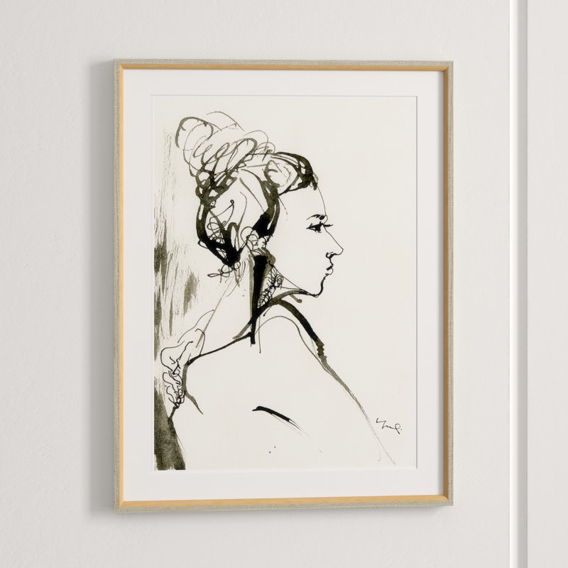 Profile Sketch Giclee Print by Yuki Osada