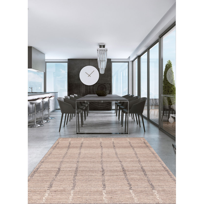 Tapis brun clair Tangier 8 pi 3 po x 10 pi 1 po